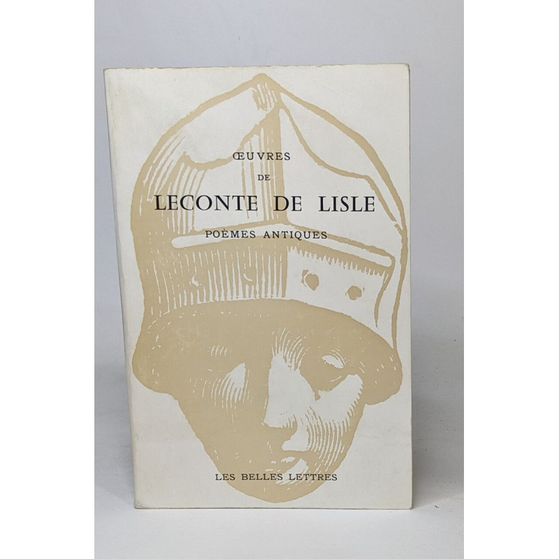 Oeuvres de Leconte de Lisle - poèmes antiques