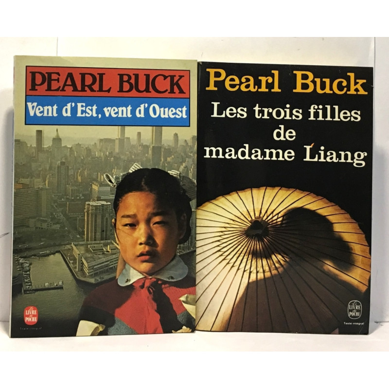Vent D'est Vent D'ouest + les trois filles de madame Liang -- 2 livres