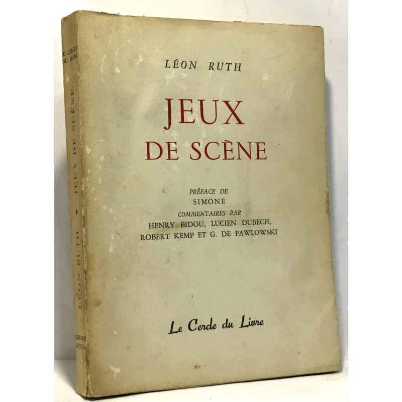 Jeux de scène