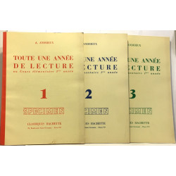 Toute une année de lecture au cours élémentaire première année -...