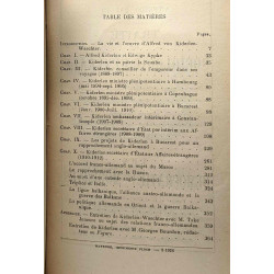 Kiderlen-waechter intime d'après ses notes et sa correspondance