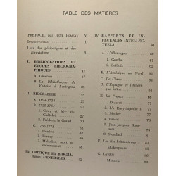 Quarante années d'études voltairiennes - bibliographie analytique...