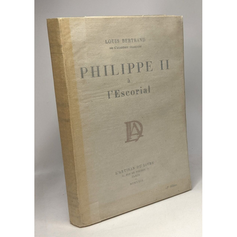 Philippe II à l'Escorial