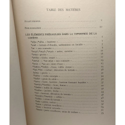 Recherches sur les éléments prégaulois dans la toponymie de la...