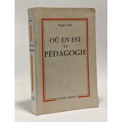 Où en est la pédagogie