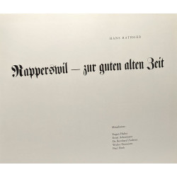 Rapperswil - zur guten alten zeit