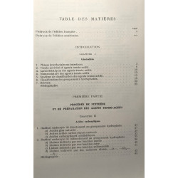 Chimie et Technologie des agents tensio-actifs