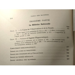 Observation et expérience chez les médecins de la collection...