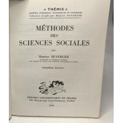 Méthode des sciences sociales - Thémis