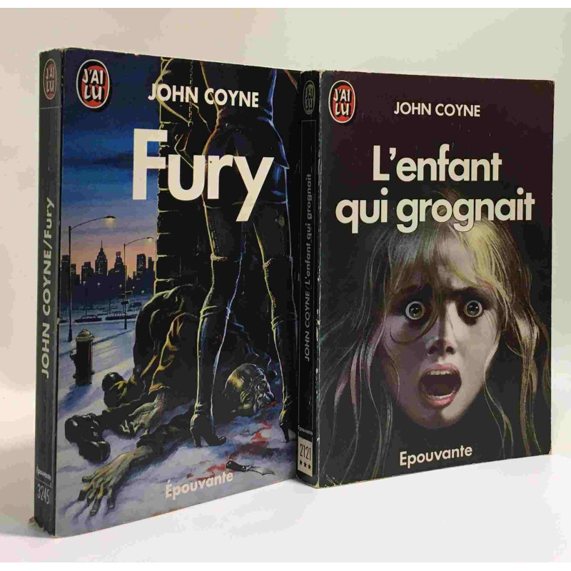 L'enfant qui grognait + Fury --- 2 livres
