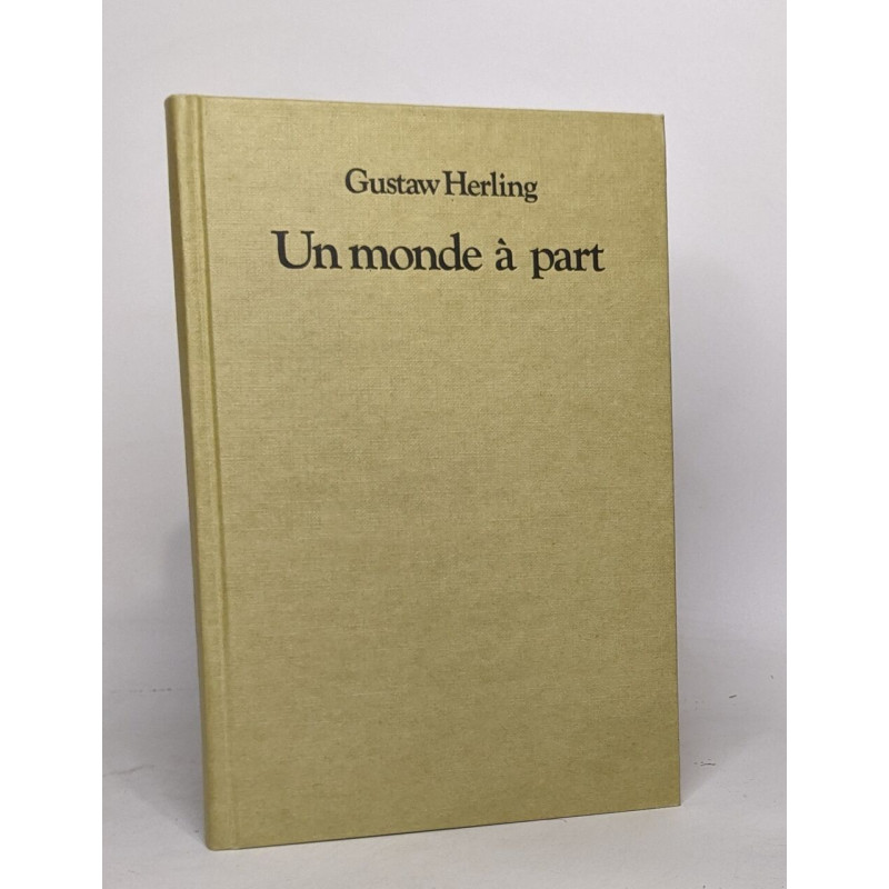 Un monde à part