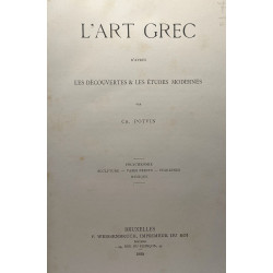 L'art grec d'après les découvertes et les études modernes
