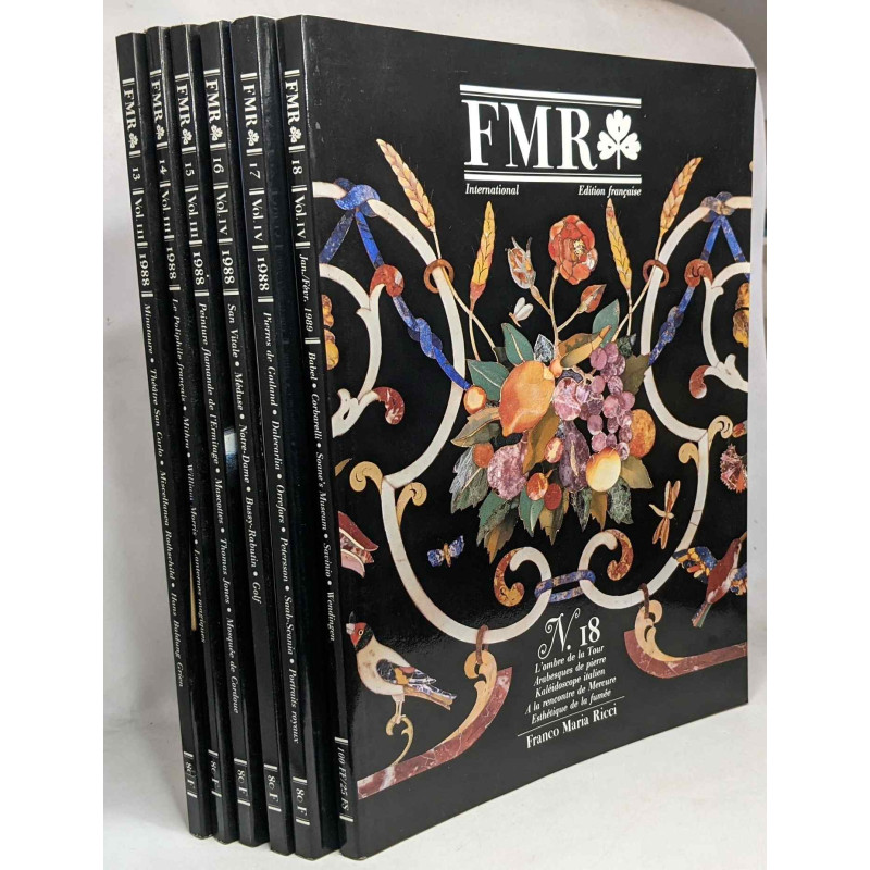 Fmr Franco Maria Ricci n°13 à 15 (VOLUME III) + n°14 à 18 (VOLUME...