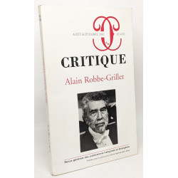 Critique numéro 651-652 : Alain Robbe-Grillet