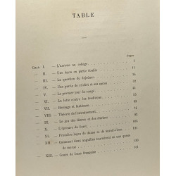 La vie de collège en Angleterre - scène de al vie de collège -...