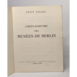 Chefs d'oeuvre des musées de Berlin