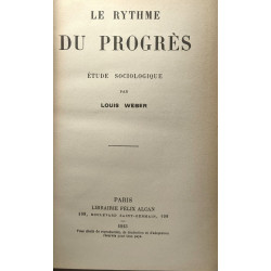 Le rythme du progrès - étude sociologique