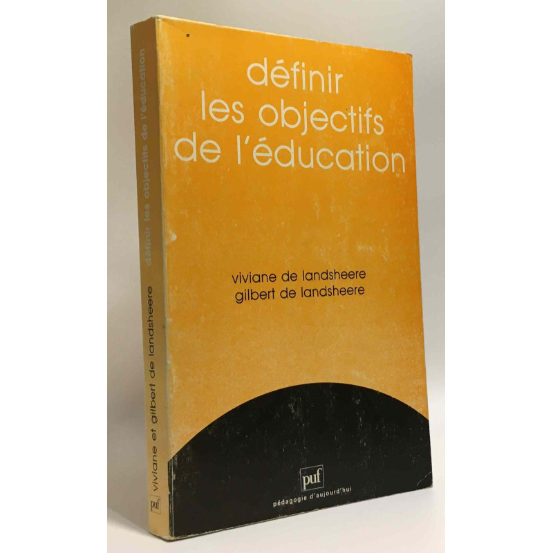 Définir les objectifs de l'éducation