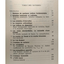 La statistique paramétrique