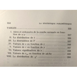 La statistique paramétrique