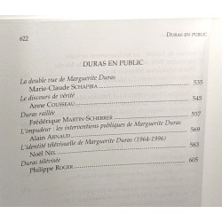 Lire Duras