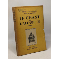 Le chant de l'alouette - bibliothèque des romans