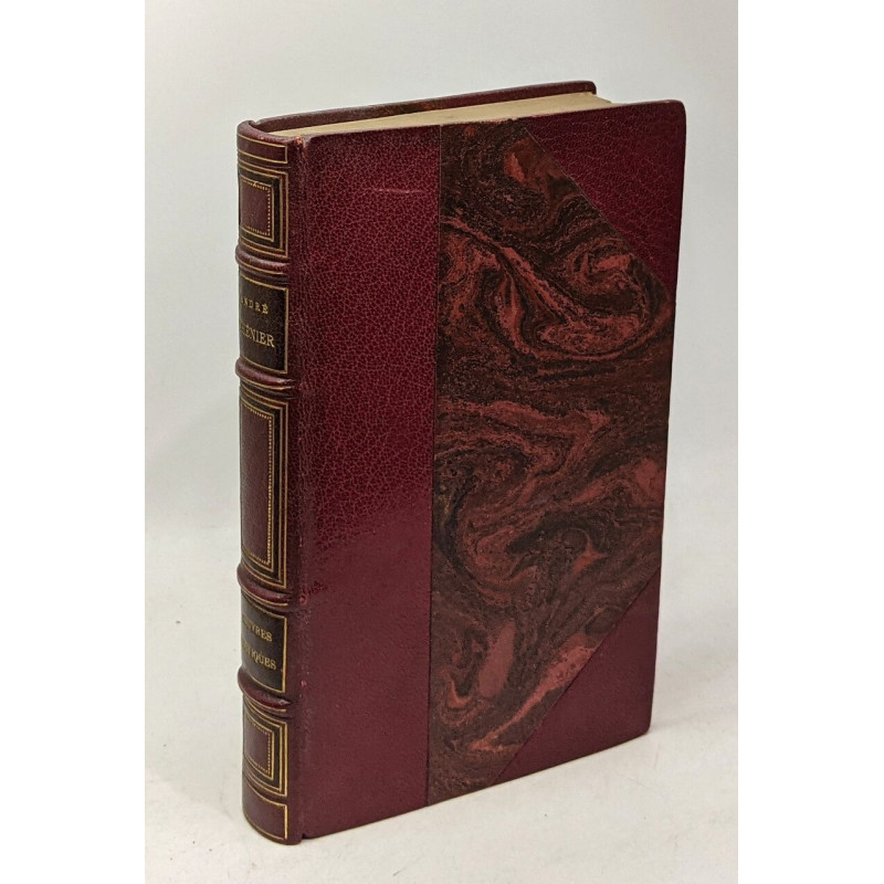 Oeuvres poétiques de André Chénier - nouvelle édition précédée...