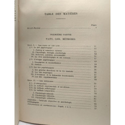 Traité de psychologie / Bibliothèque scientifique
