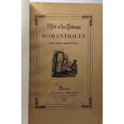 L'art et les artistes romantiques