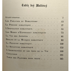 L'art et les artistes romantiques