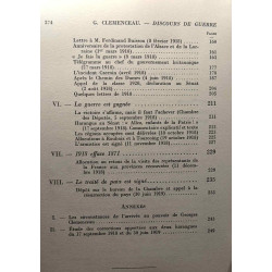 Discours de guerre - Publiés par la Société des amis de Georges...