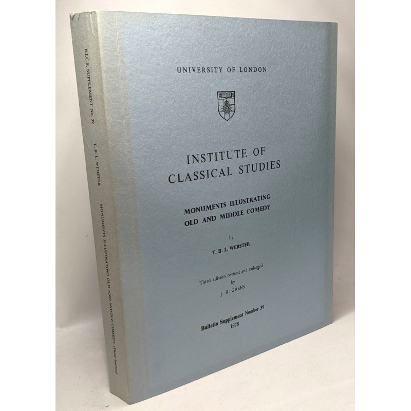 Institute of classical studies - monuments illustrating old and...