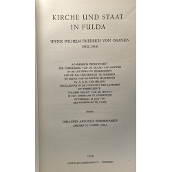 Kirche und staat in fulda - unter Wilhelm Friedrich von oranien...