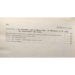 Histoire illustrée de la littérature latine précis méthodique