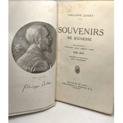 Souvenirs de jeunesse - Neuchatel Stuttgart Bale Berlin Paris 1850...