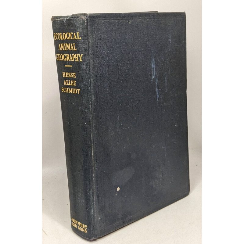 Ecological animal georaphy - an authorized rewritten edition based...
