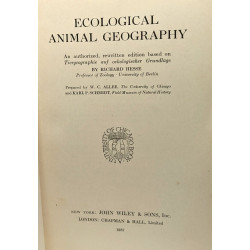 Ecological animal georaphy - an authorized rewritten edition based...