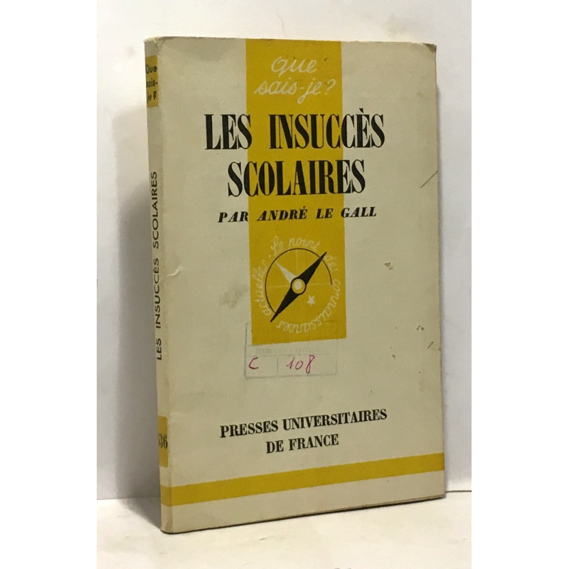 Les insuccès scolaires