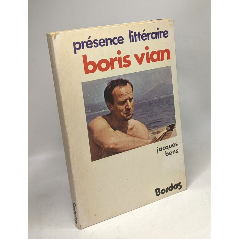 Boris Vian : Présence littéraire