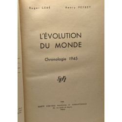 L'évolution du Monde - Chronologie 1945