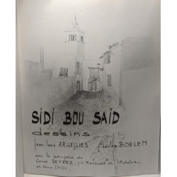 Sidi bou Saïd - dessins argellies Jean-Louis Charles Boelen