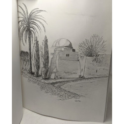Sidi bou Saïd - dessins argellies Jean-Louis Charles Boelen