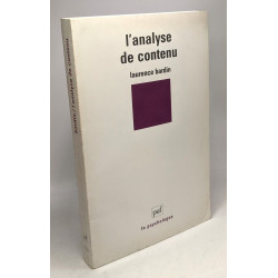 L'Analyse de contenu