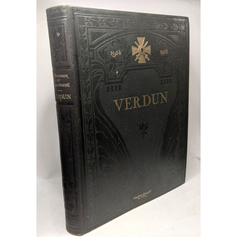 Verdun. Lettre Préface du Maréchal Pétain. Lettre Autographe du...