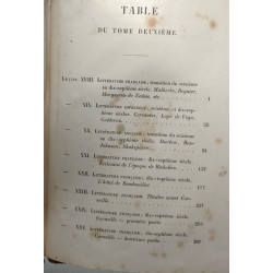 Cours complet de littérature moderne - TOME 1 2 3 et 4 ---...
