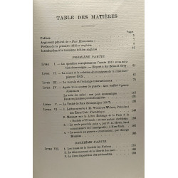 Pax economica - la liberté es échanges internationaux fondement...
