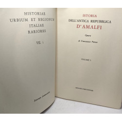 Istoria dell'antica Repubblica d'Amalfi - 2 volumes: VII.1 + VII.2...