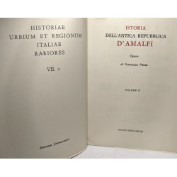 Istoria dell'antica Repubblica d'Amalfi - 2 volumes: VII.1 + VII.2...