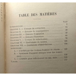 Introduction à la critique des textes latins basée sur le texte de...