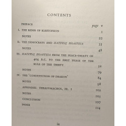 Ancestral Constitution: Four Studies in Athenian Party Politics at...